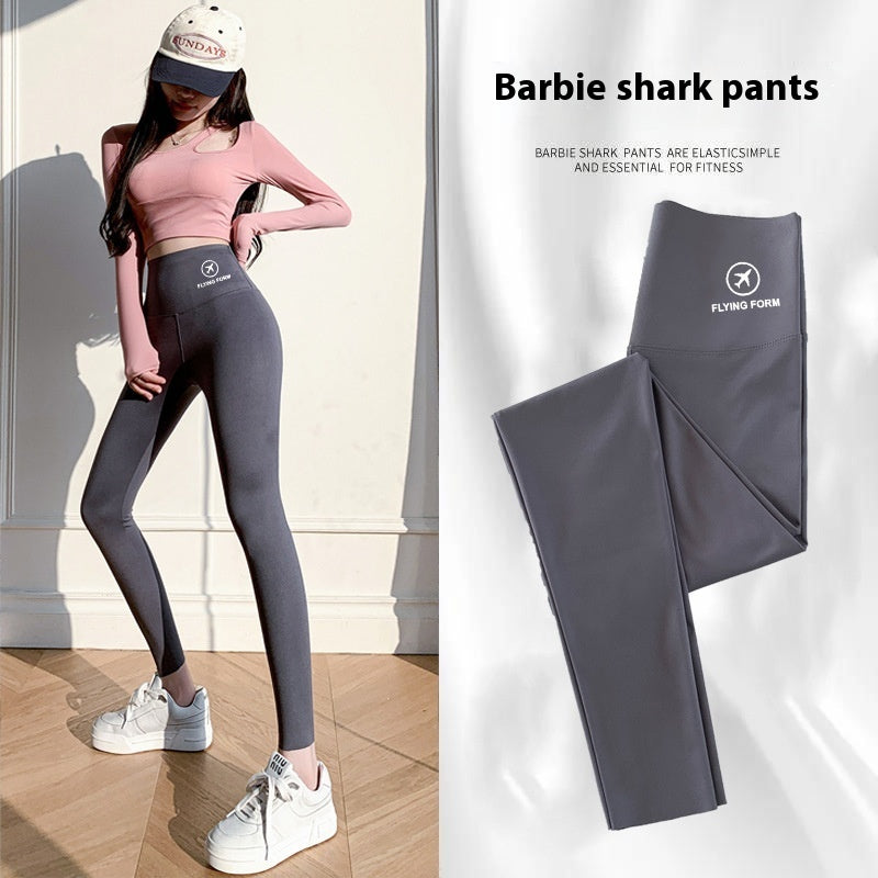 Women Autumn Winter Skinny Shark Pants