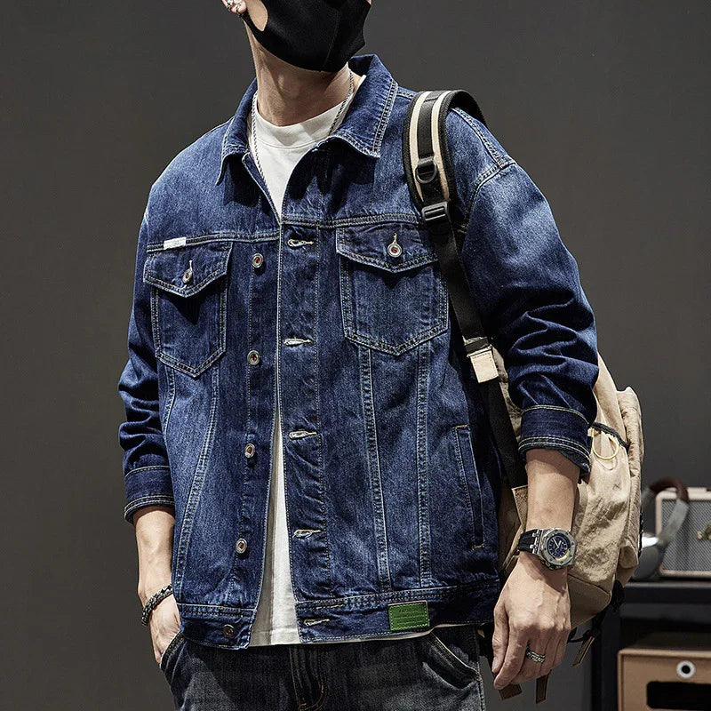 Heavy Industry Retro Denim Jacket Men - The Velcrow