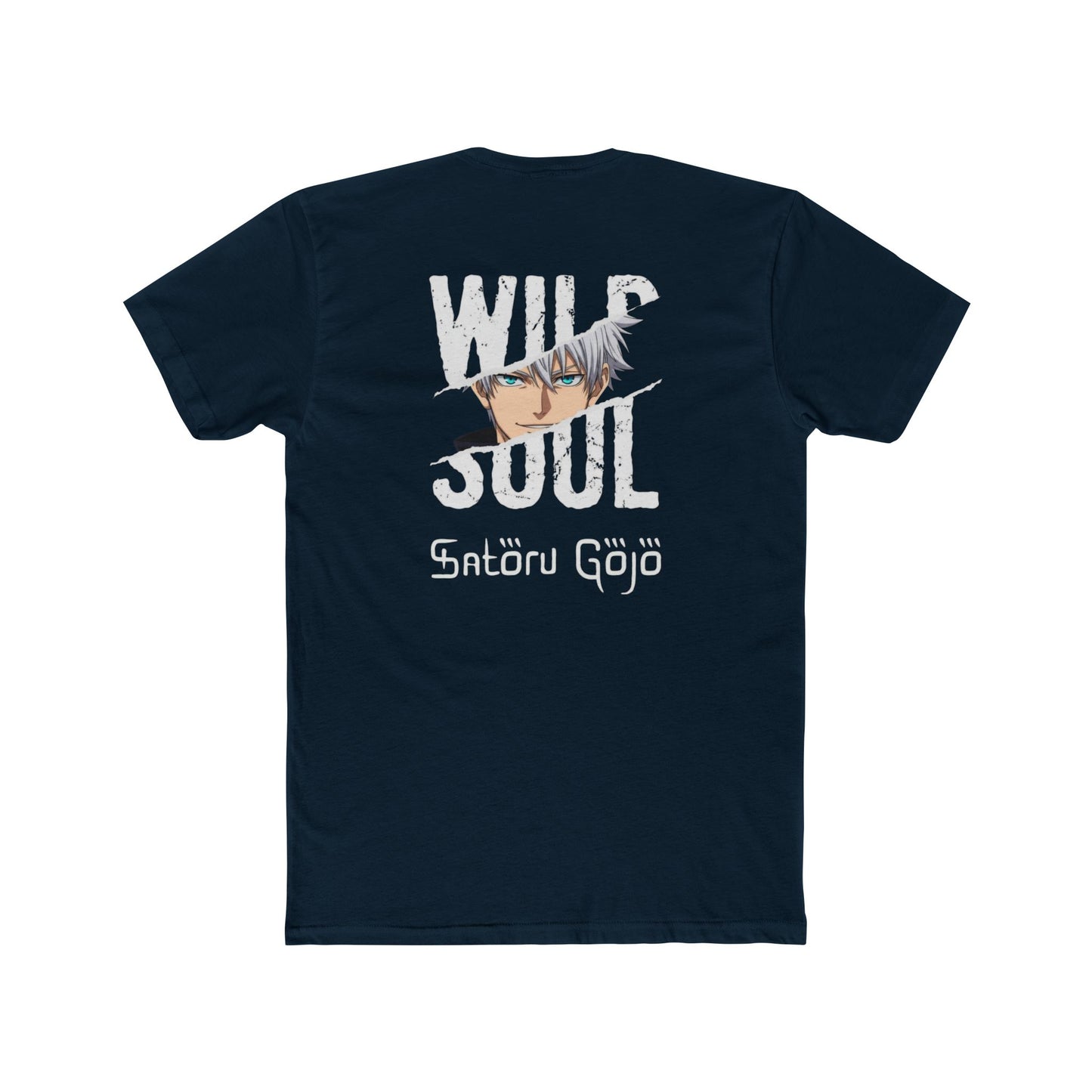 Wild Soul Satoru Gojo Anime T-Shirt graphic tee - Velcrow