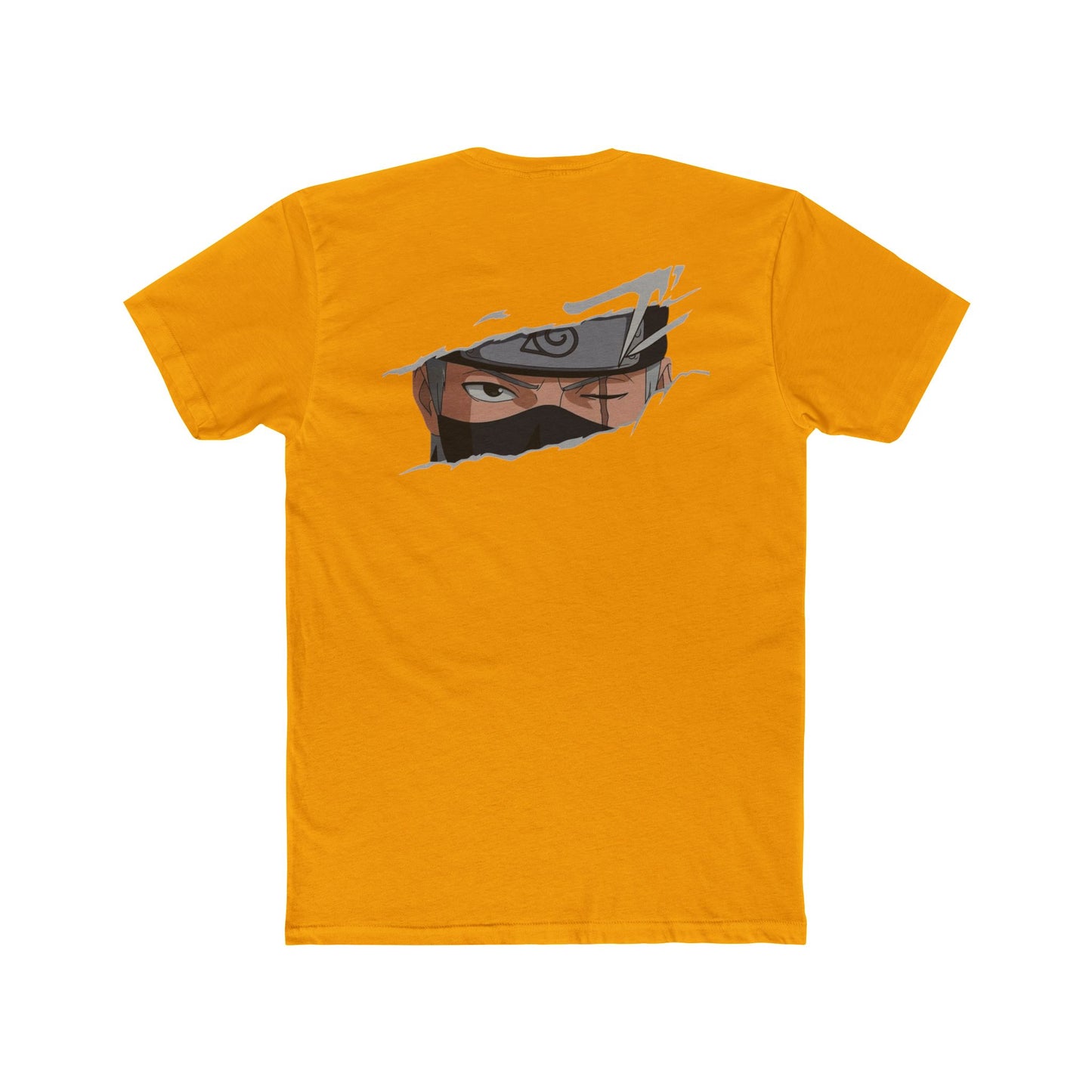 Anime-Inspired Crew T-Shirt — Shinobi Eyes graphic tee - Velcrow