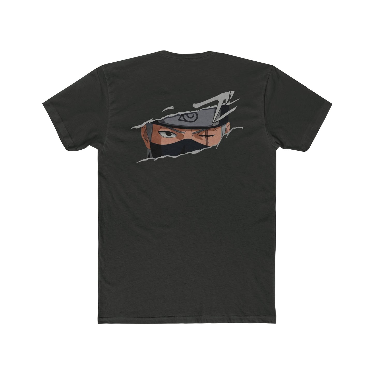 Anime-Inspired Crew T-Shirt — Shinobi Eyes graphic tee - Velcrow