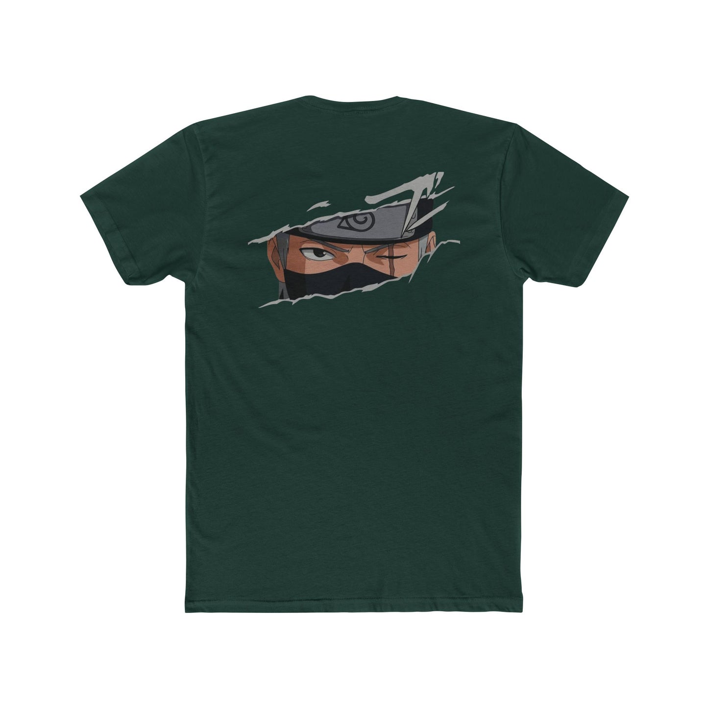 Anime-Inspired Crew T-Shirt — Shinobi Eyes graphic tee - Velcrow