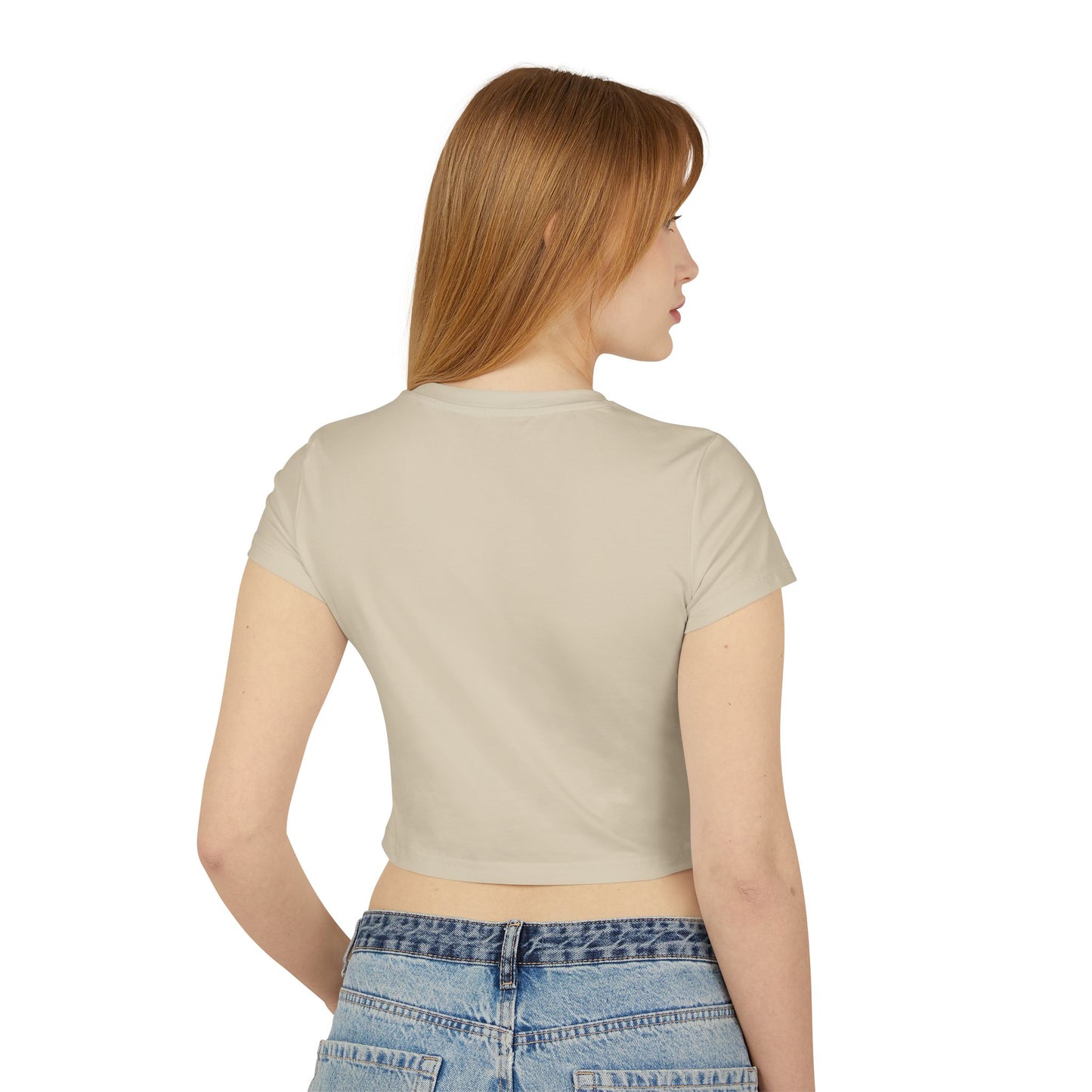 Women's Baby Tee — Cute Emotional Expression graphic tee - Velcrow