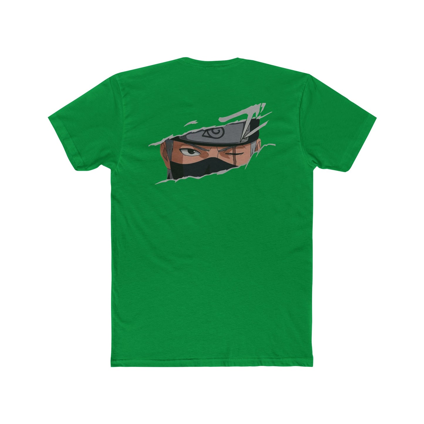 Anime-Inspired Crew T-Shirt — Shinobi Eyes graphic tee - Velcrow