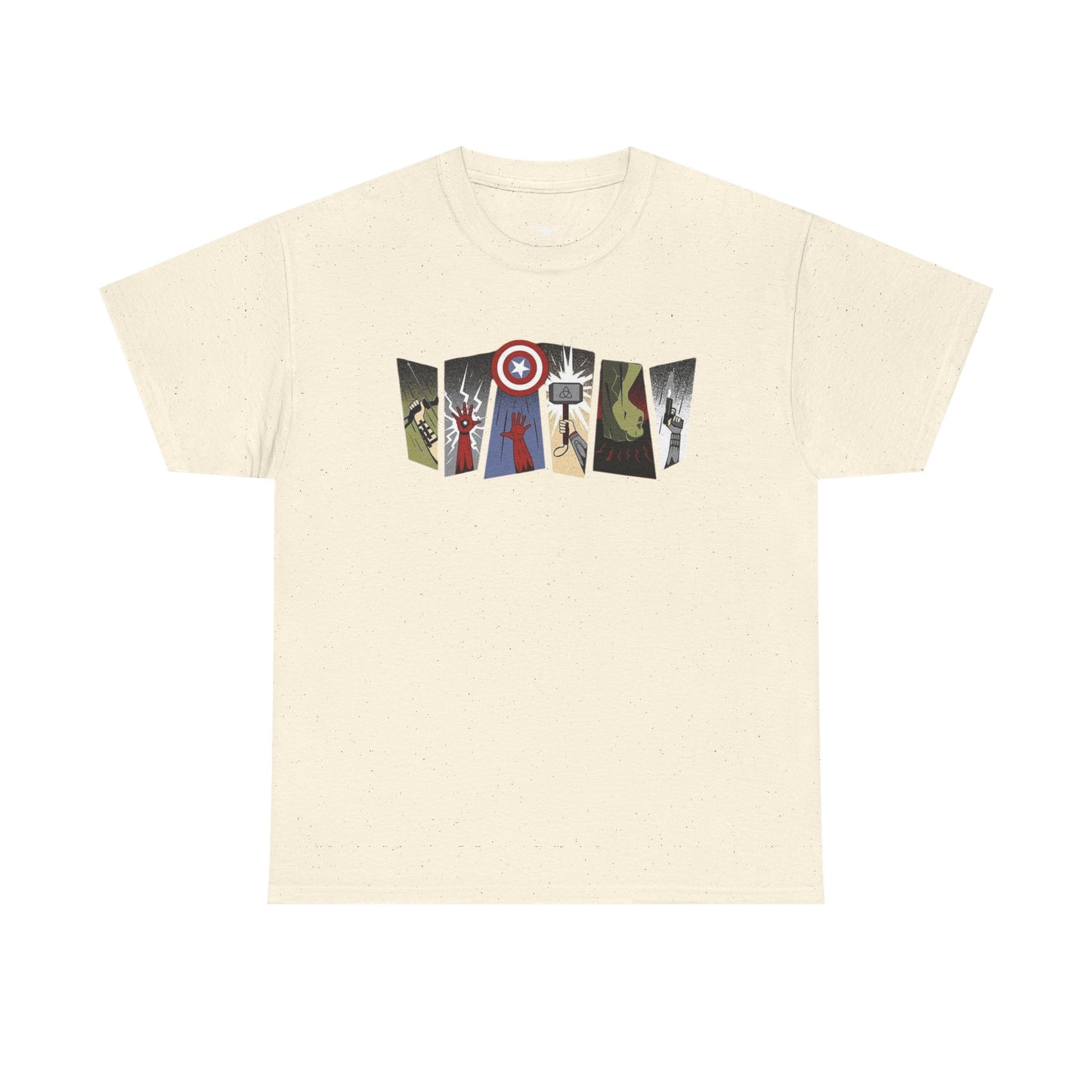 Superhero Minimalist Panel Design graphic tee - Velcrow