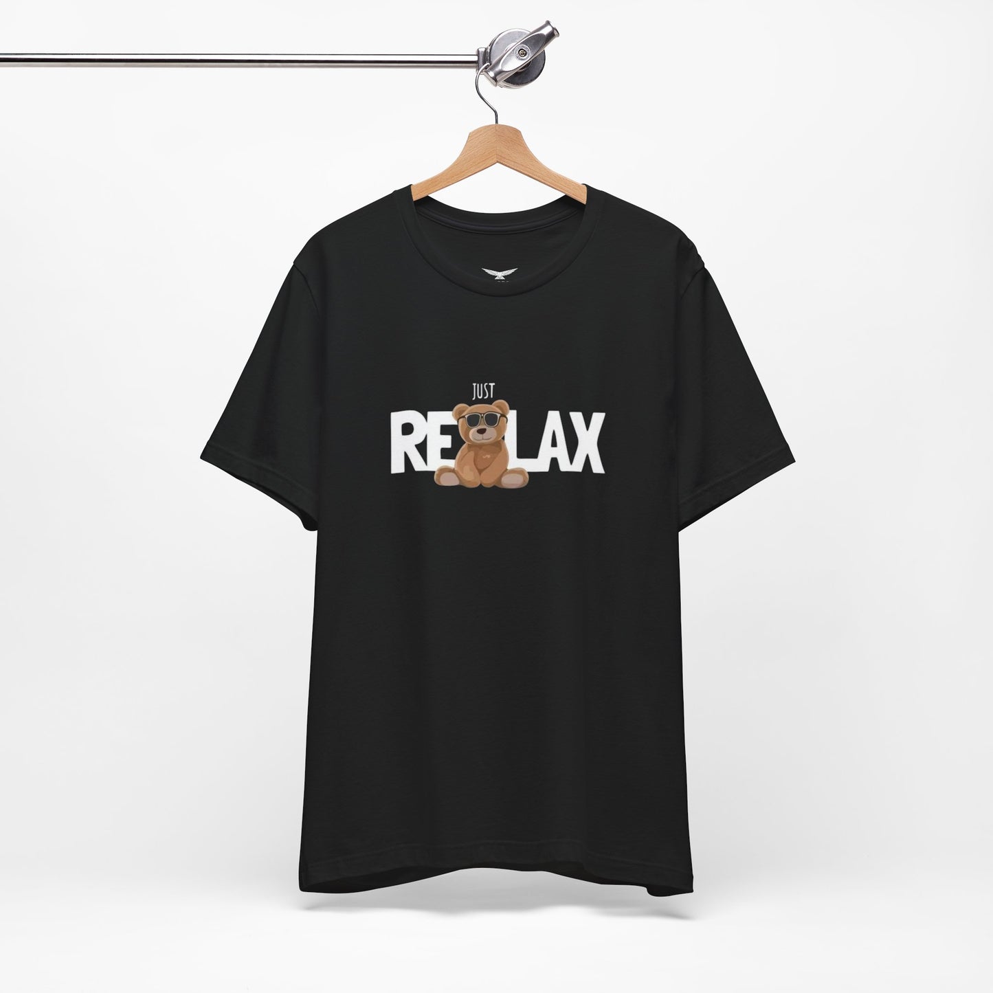 Just Relax Bear T-Shirt graphic tee - Velcrow