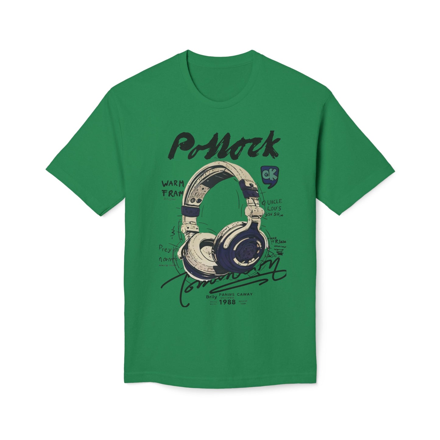 Pollock T-Shirt — Retro Music Tee graphic tee - Velcrow