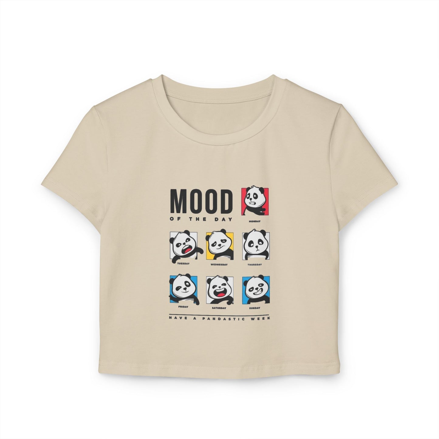 Women's Baby Tee — Cute Emotional Expression graphic tee - Velcrow