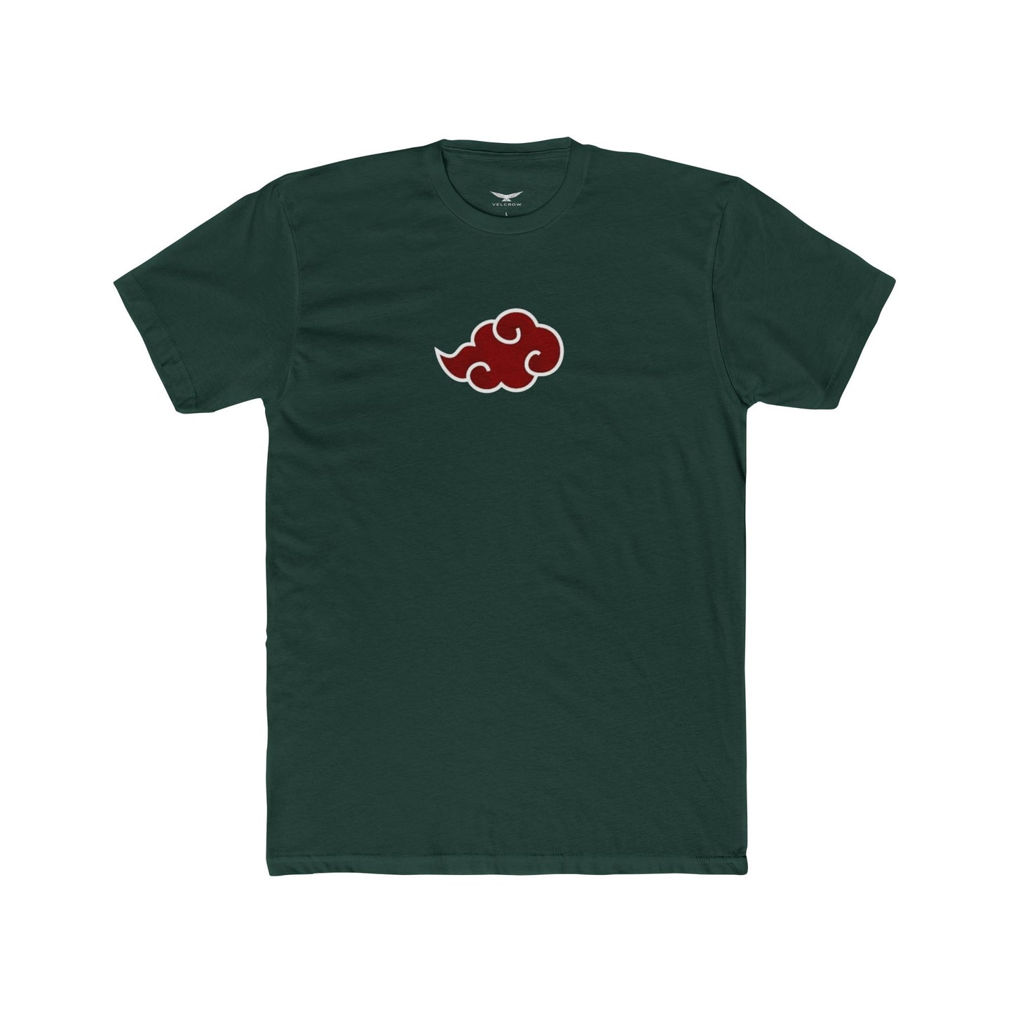 Anime-Inspired Crew T-Shirt — Shinobi Eyes graphic tee - Velcrow