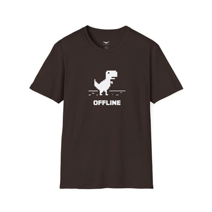 Offline Pixel Dino T-Shirt