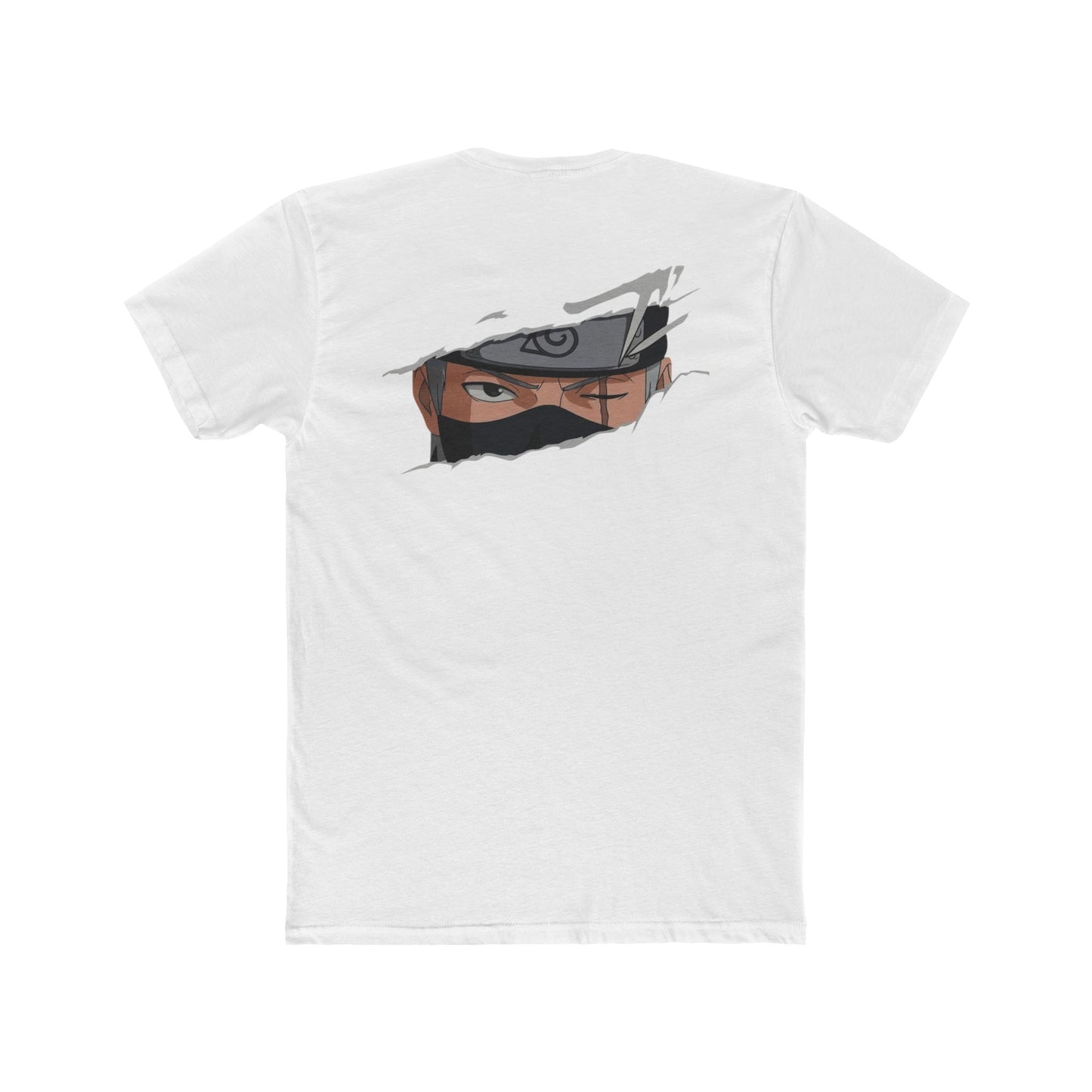 Anime-Inspired Crew T-Shirt — Shinobi Eyes graphic tee - Velcrow