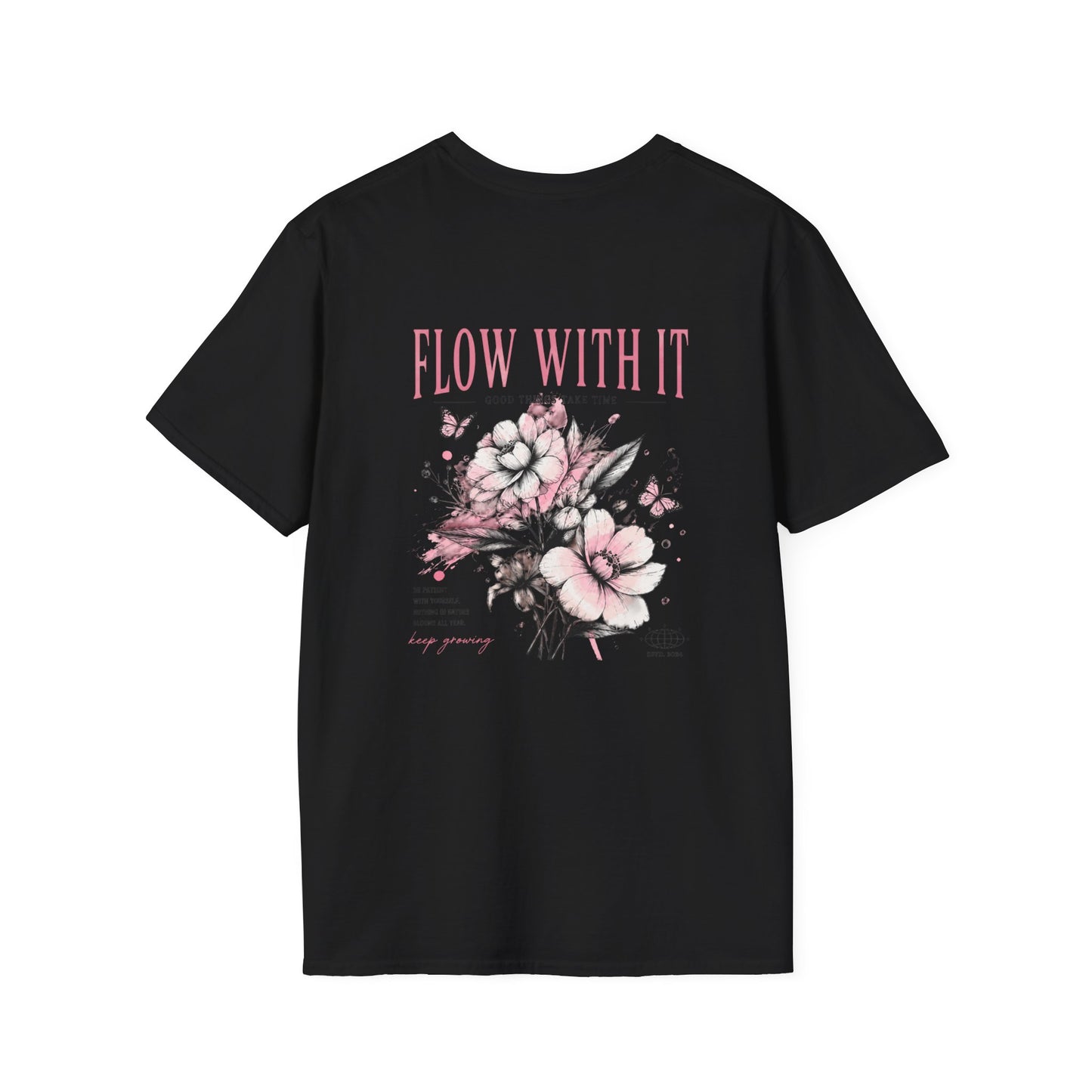 Minimal Flora design— Classic T-Shirt graphic tee - Velcrow