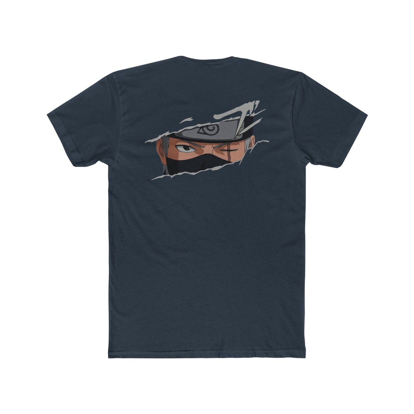 Anime-Inspired Crew T-Shirt — Shinobi Eyes graphic tee - Velcrow