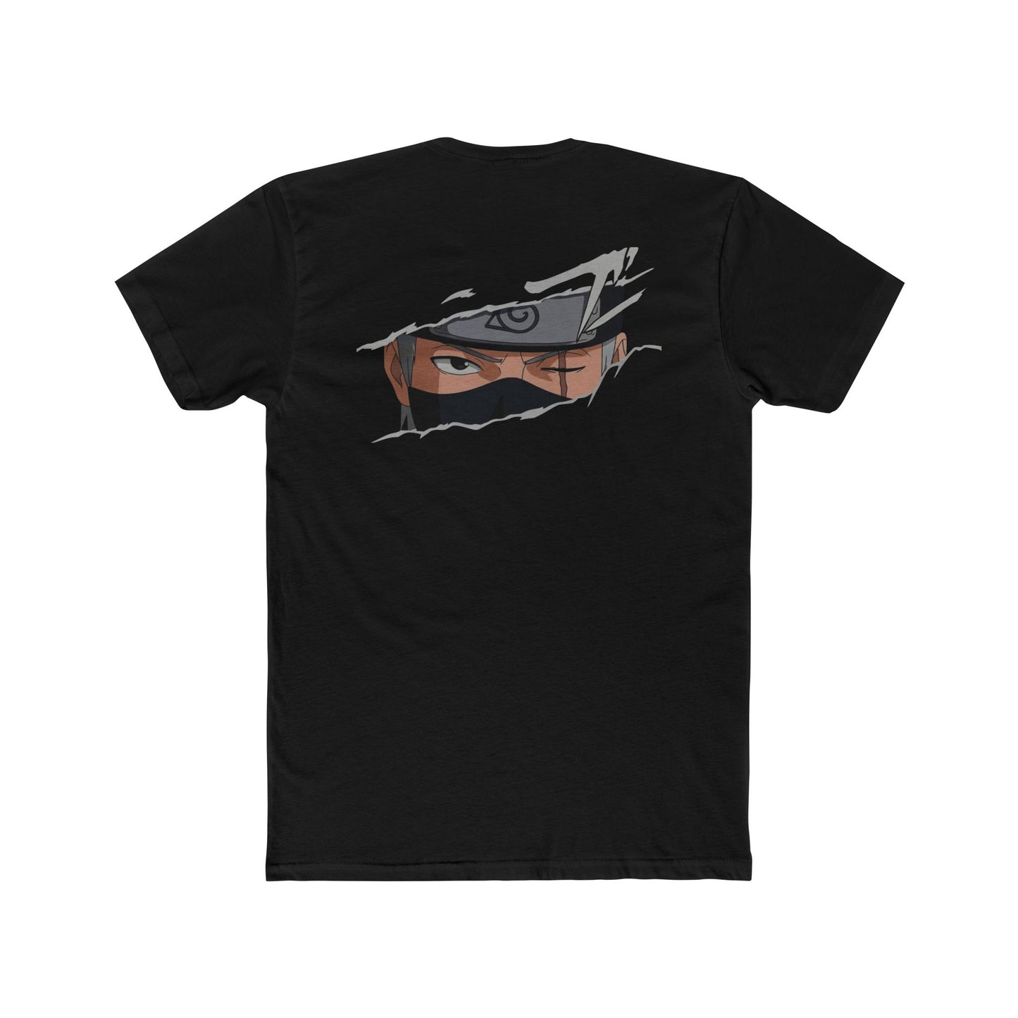 Anime-Inspired Crew T-Shirt — Shinobi Eyes graphic tee - Velcrow