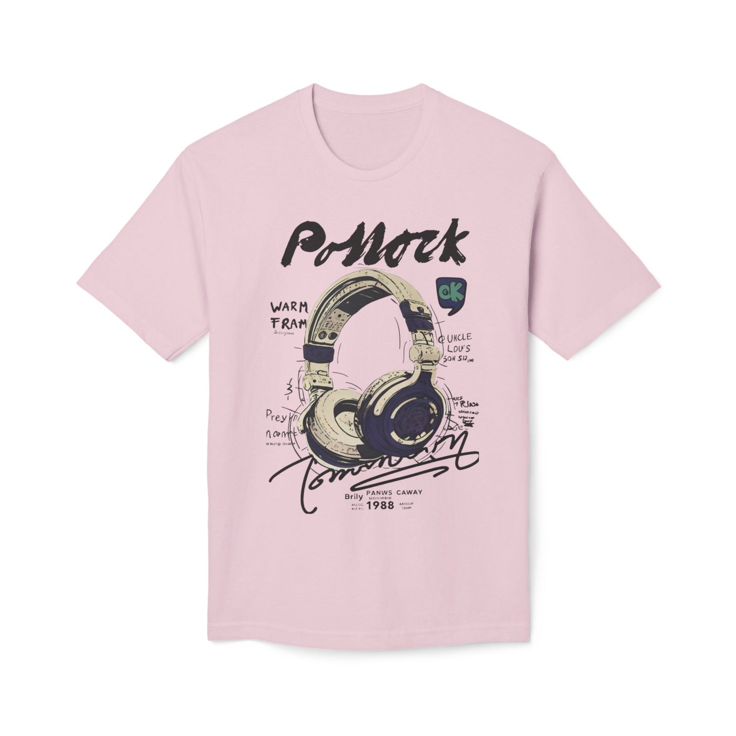 Pollock T-Shirt — Retro Music Tee graphic tee - Velcrow