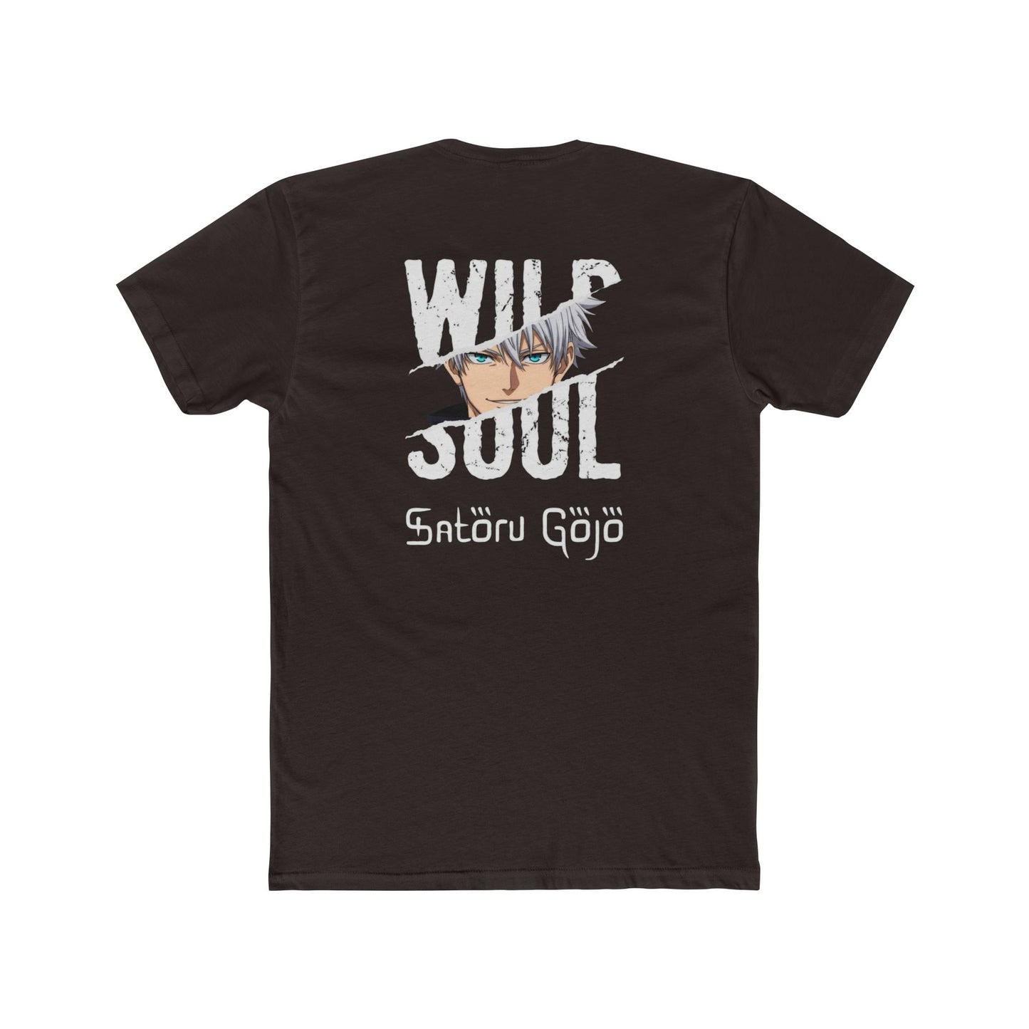 Wild Soul Satoru Gojo Anime T-Shirt graphic tee - Velcrow