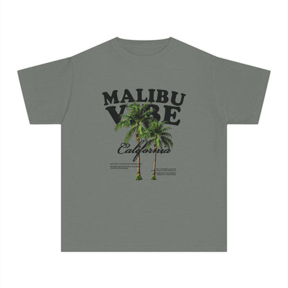 Malibu Vibe Youth Tee — California Palm Tree Graphic