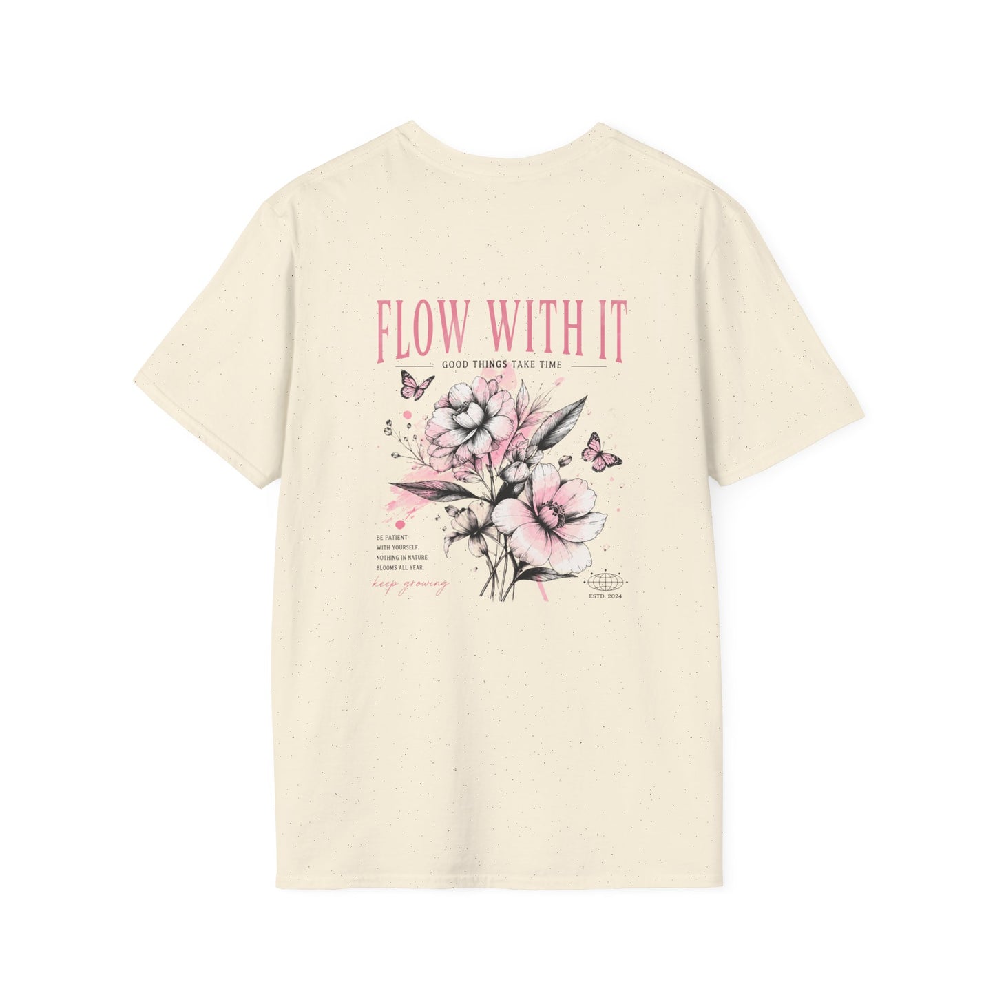 Minimal Flora design— Classic T-Shirt graphic tee - Velcrow