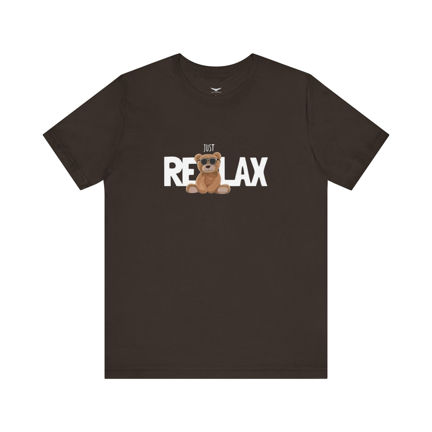 Just Relax Bear T-Shirt graphic tee - Velcrow