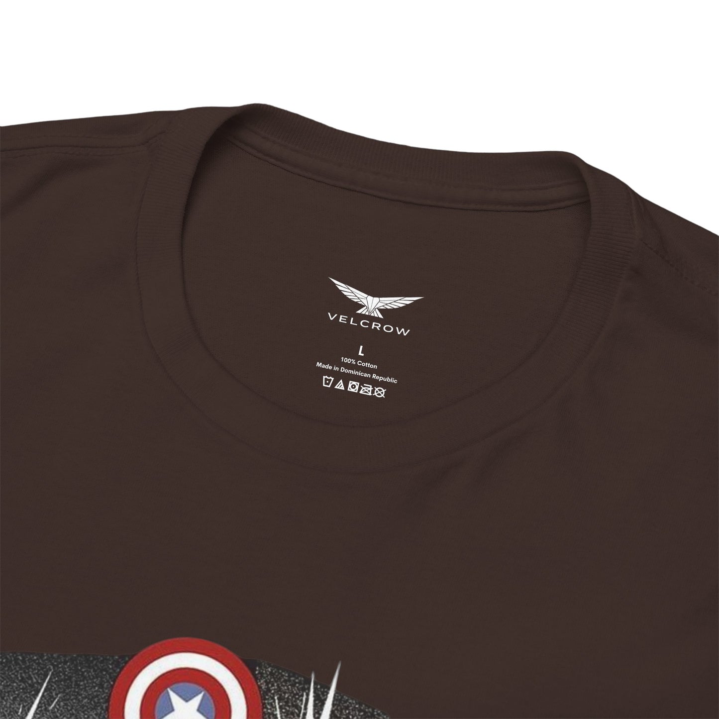 Superhero Minimalist Panel Design graphic tee - Velcrow