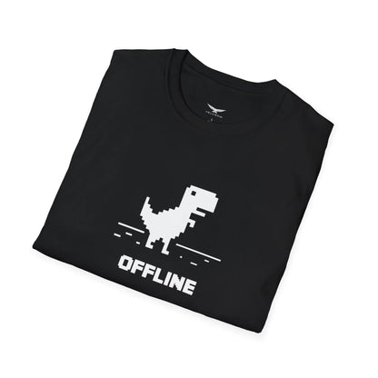 Offline Pixel Dino T-Shirt