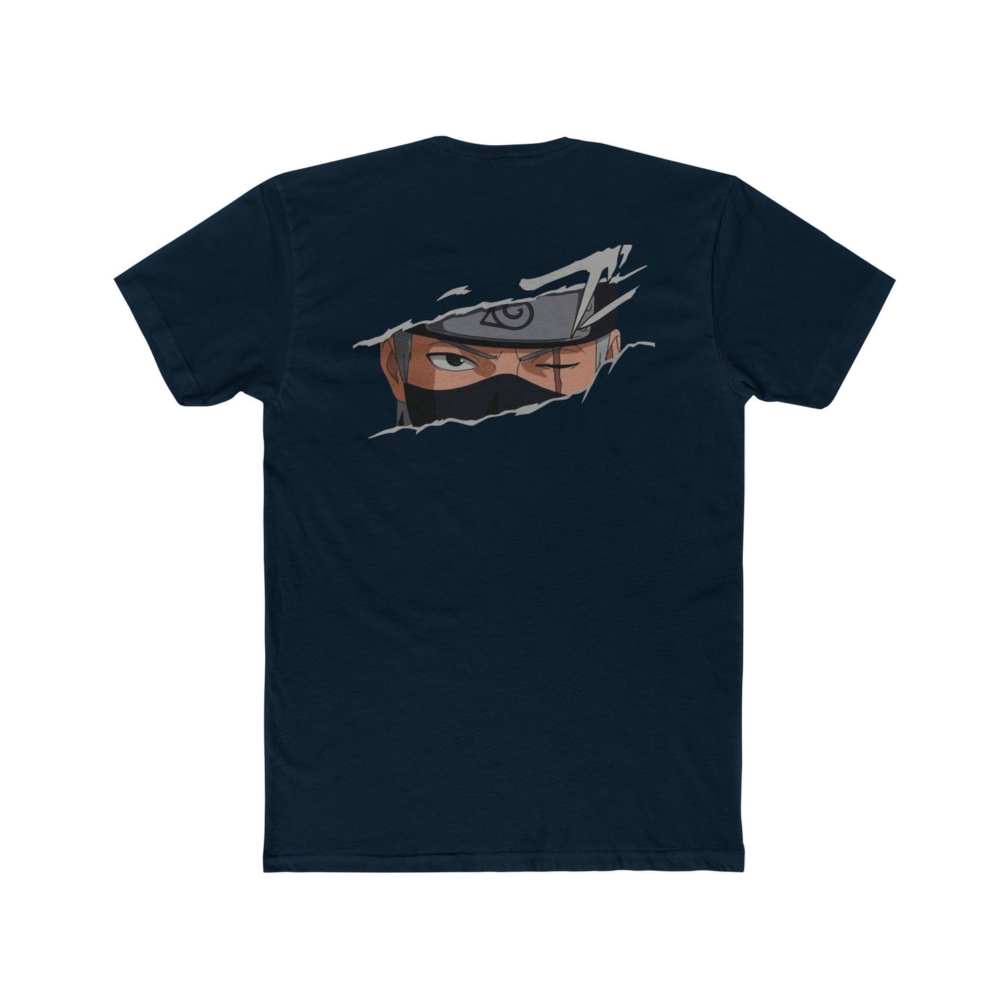 Anime-Inspired Crew T-Shirt — Shinobi Eyes graphic tee - Velcrow