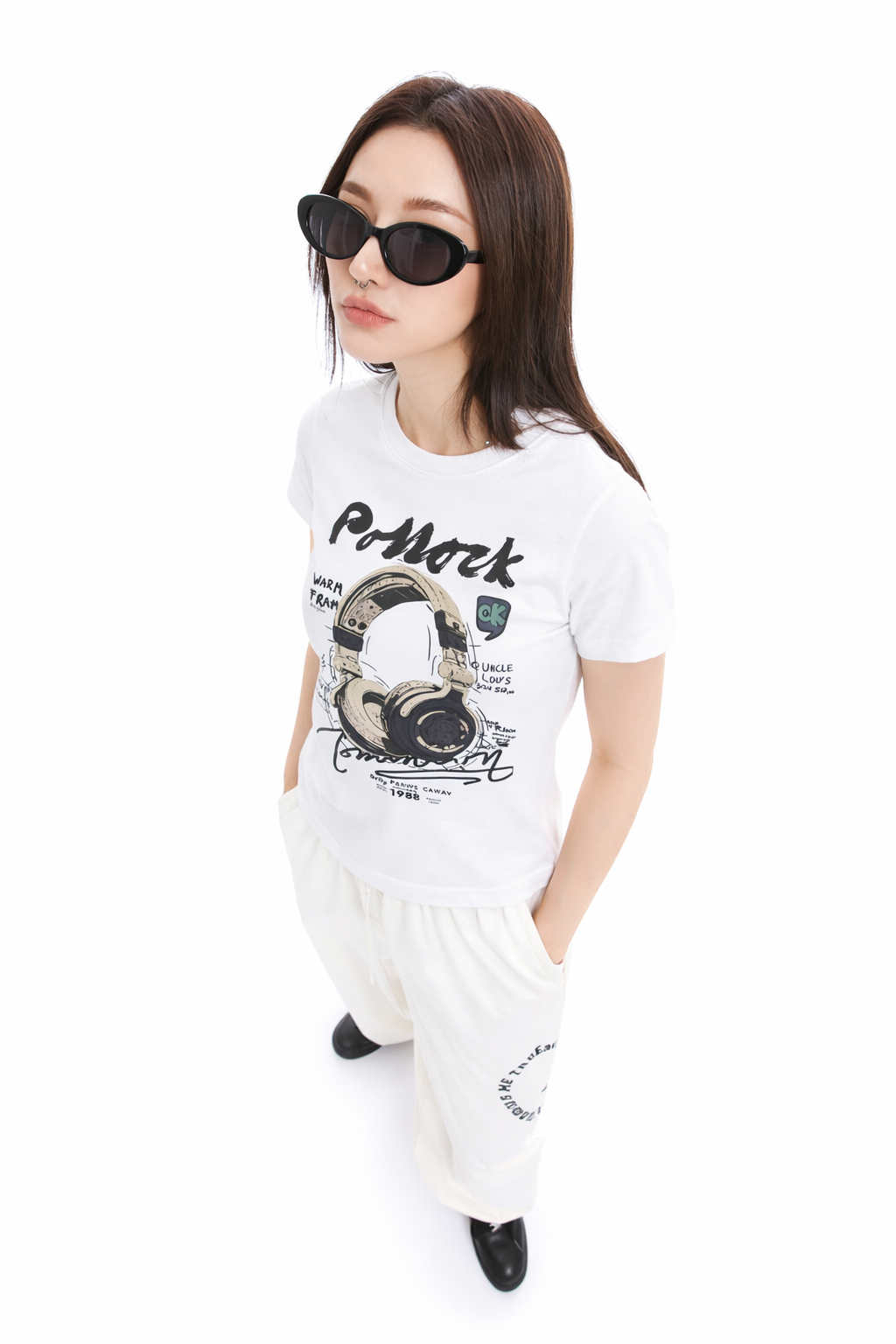 Pollock T-Shirt — Retro Music Tee graphic tee - Velcrow