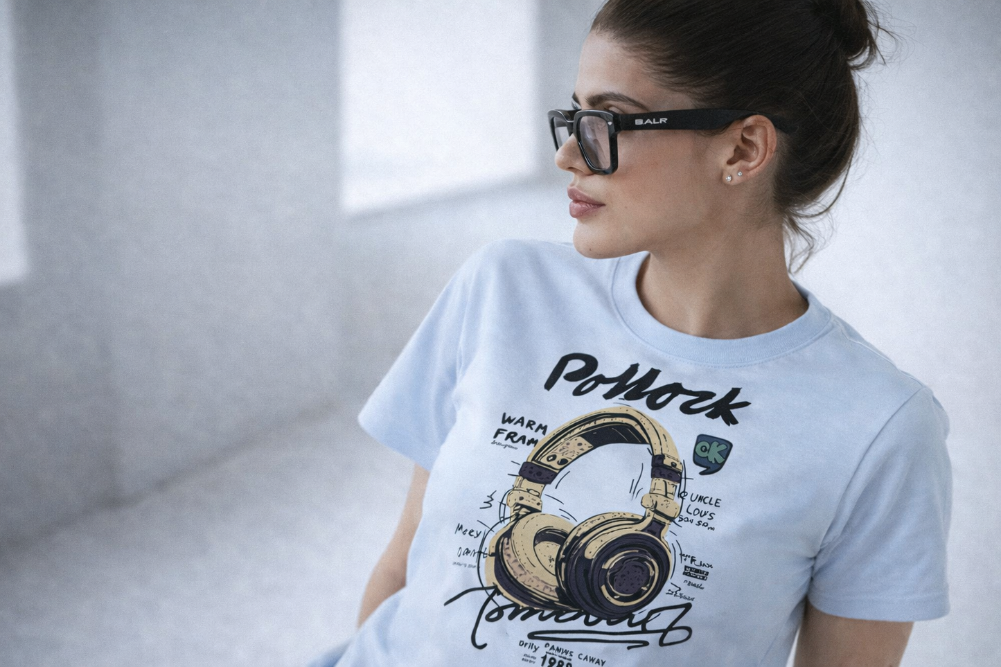 Pollock T-Shirt — Retro Music Tee graphic tee - Velcrow