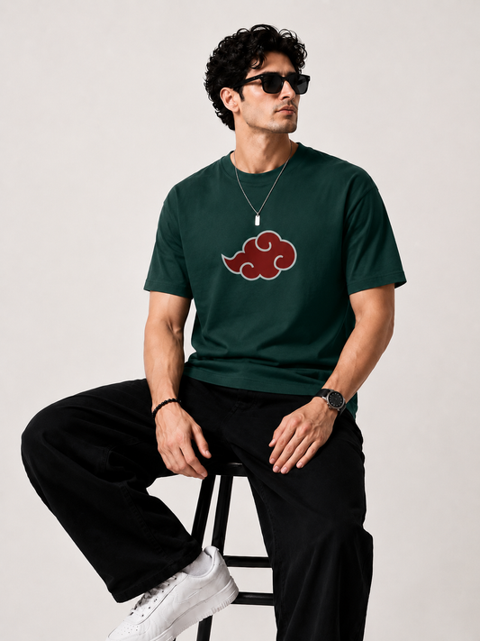Anime Shinobi Eyes T-Shirt | Naruto-Inspired Graphic Tee for Men & Women - Velcrow