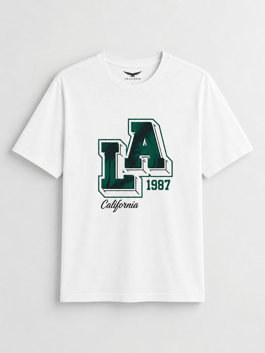LA California Los Angeles T‑Shirt - Velcrow