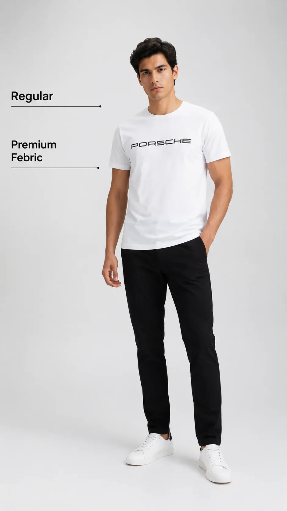 Porsche T-Shirt graphic tee - Velcrow