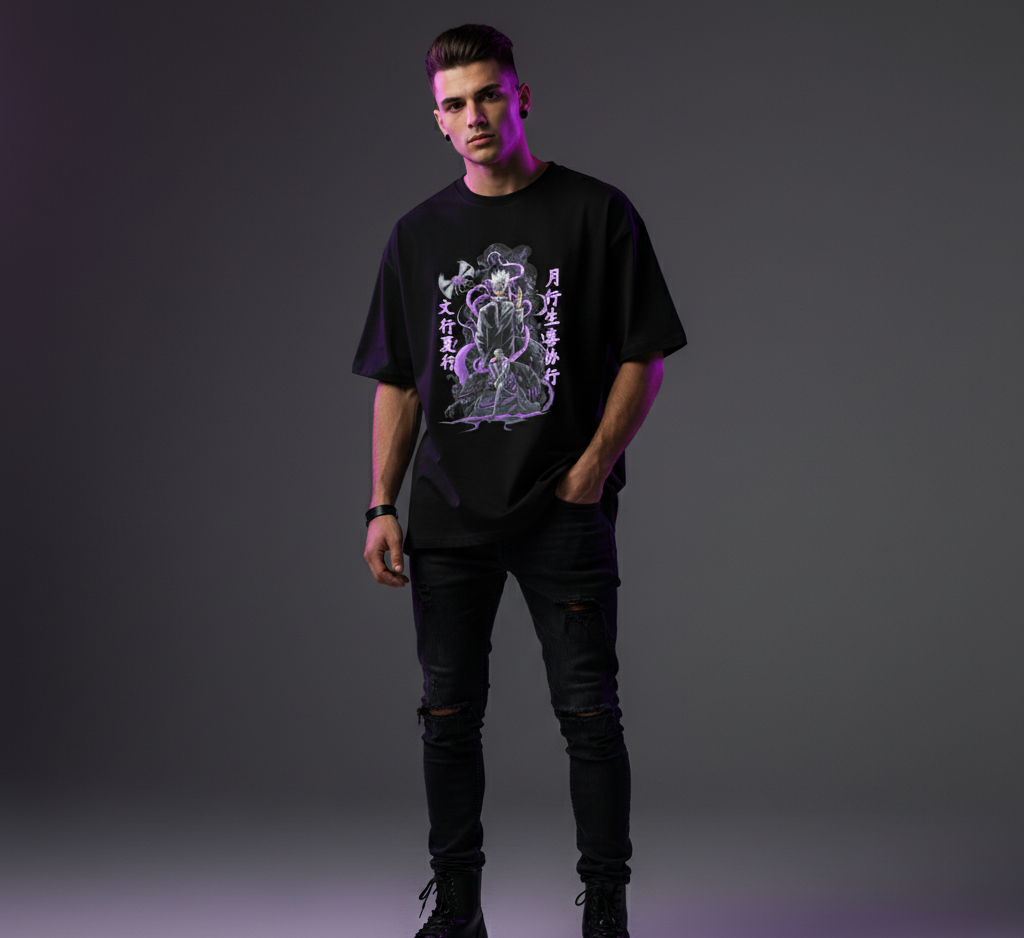 oversized high neck t-shirt