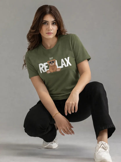 Just Relax Bear T-Shirt
