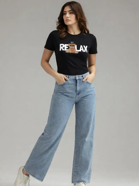 Just Relax Bear T-Shirt - Velcrow